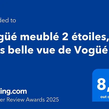 Meuble 2 Etoiles, Belle Vue De Appartement Vogue
